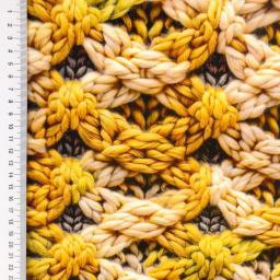 Viscose knitted Flowers